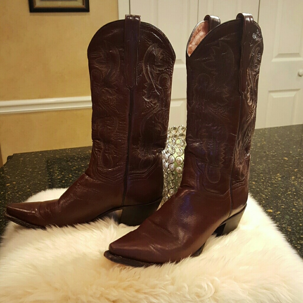 Dan Post Brown Beautiful Boots!